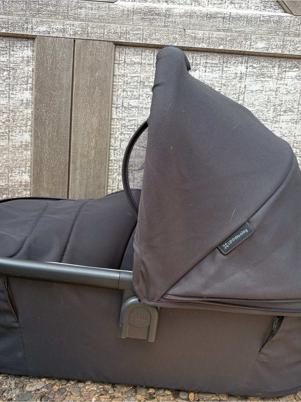 UPPAbaby Black Infant Bassinet Stroller Carrycot